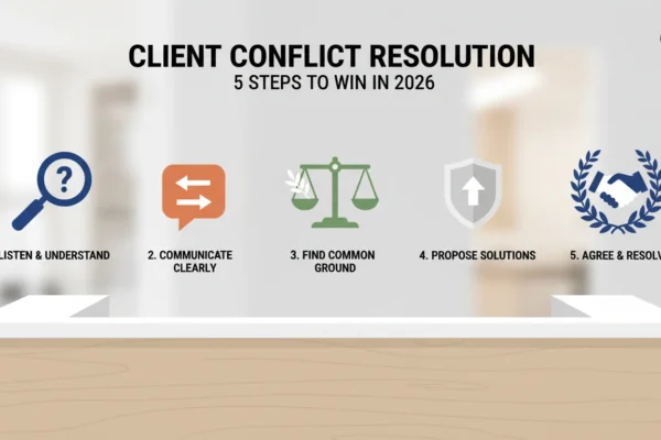 Client Conflict Resolution: 5 Steps to Win in 2026