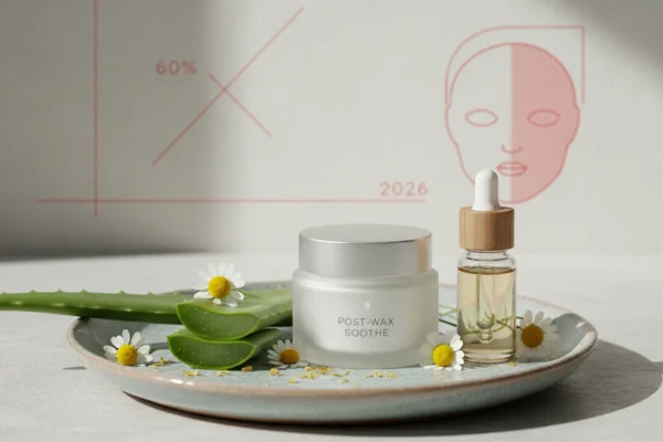 Post-Wax Redness: 60% Face 2026 Skin Risks